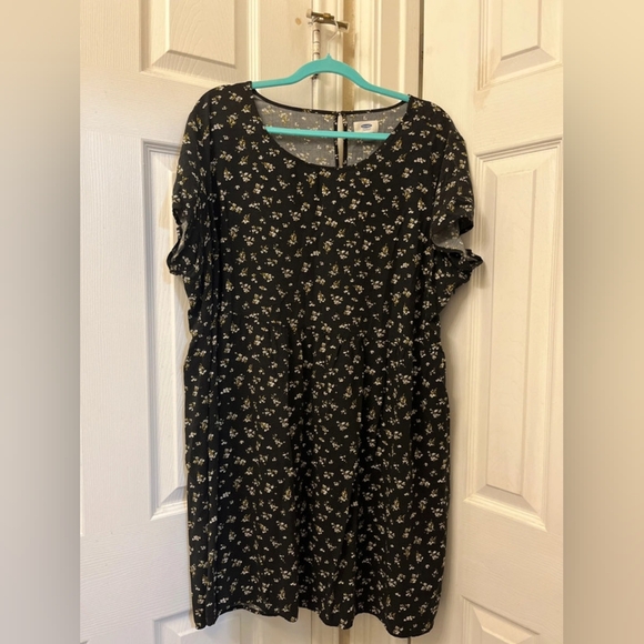 Floral Black Dress - Picture 1 of 5